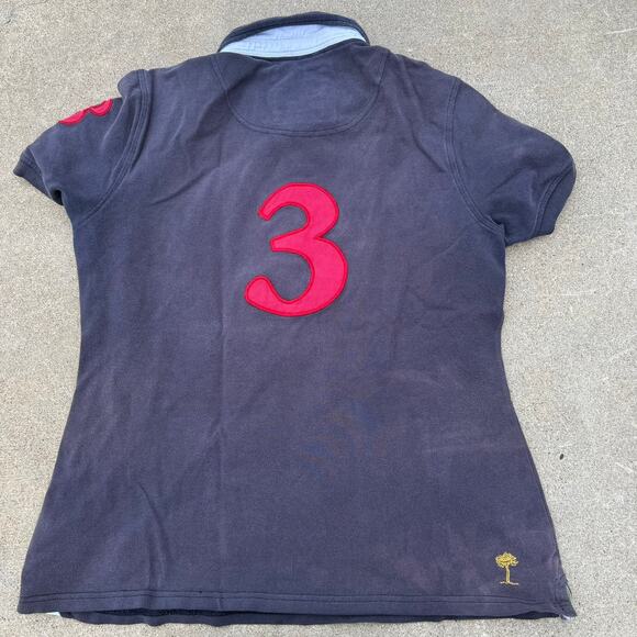 Joules Camel Polo Dubai Equestrian Shirt Brown Size Approx L - Picture 6 of 8